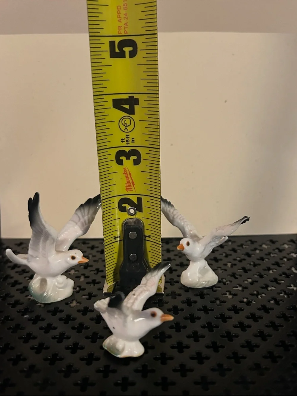 Vintage Bone China Seagull Bird Figurines Set of 3 Japan Style